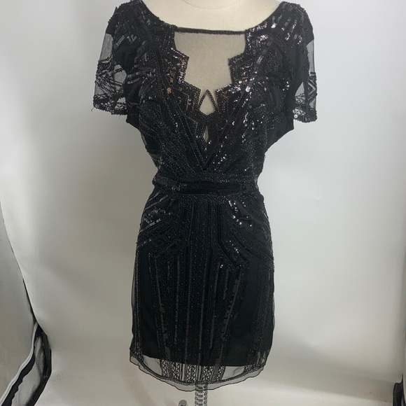 NWT. Vision For Innovation Beaded Dress -szL - Picture 2 of 12